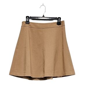 LOFT Tan Mini Skirt